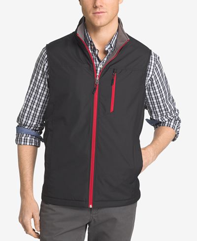 IZOD Men's Reversible Full Zip Vest