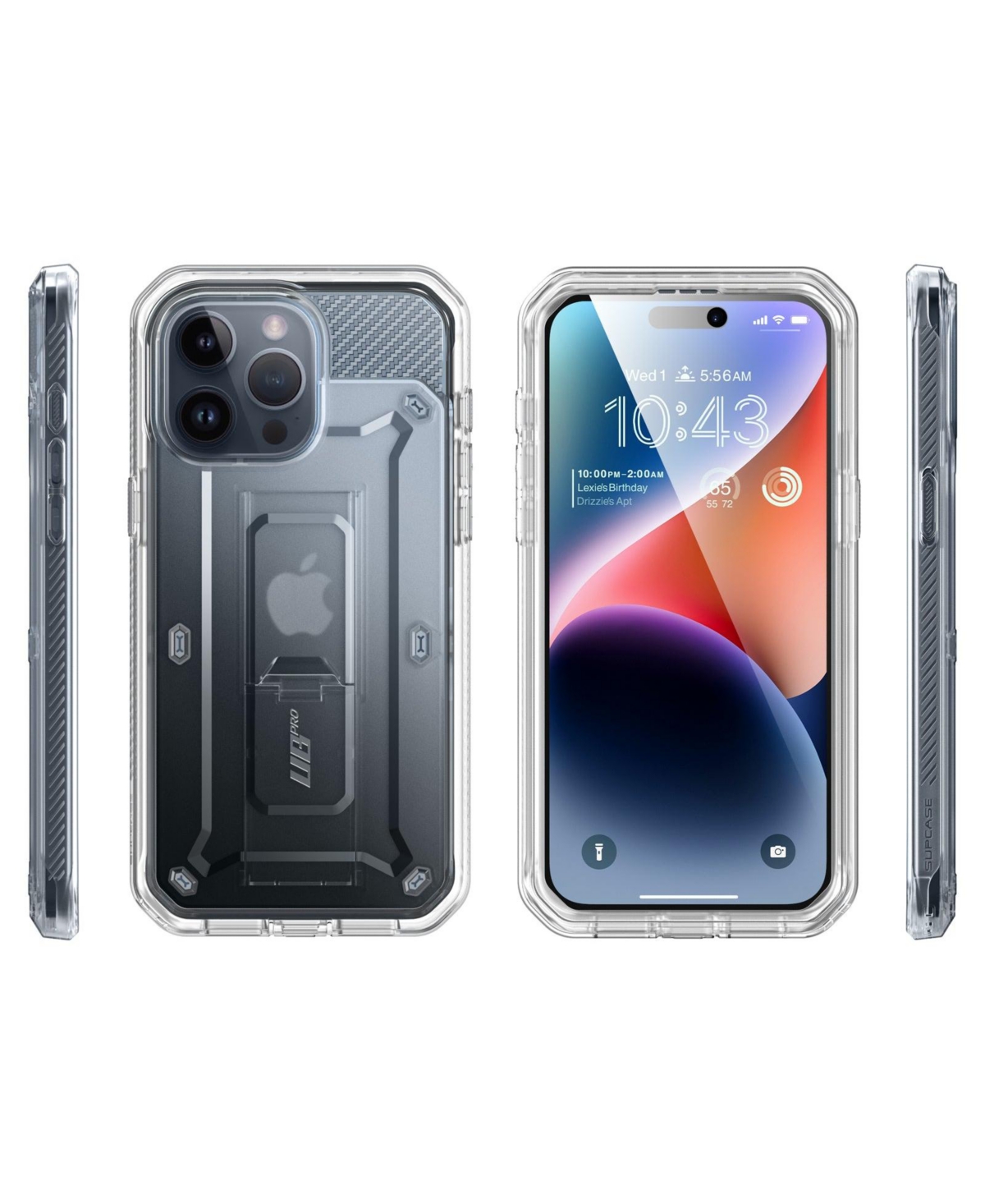 Supcase Unicorn Beetle Pro Rugged Case with Built-in Screen Protector for Apple iPhone 15 Pro Max