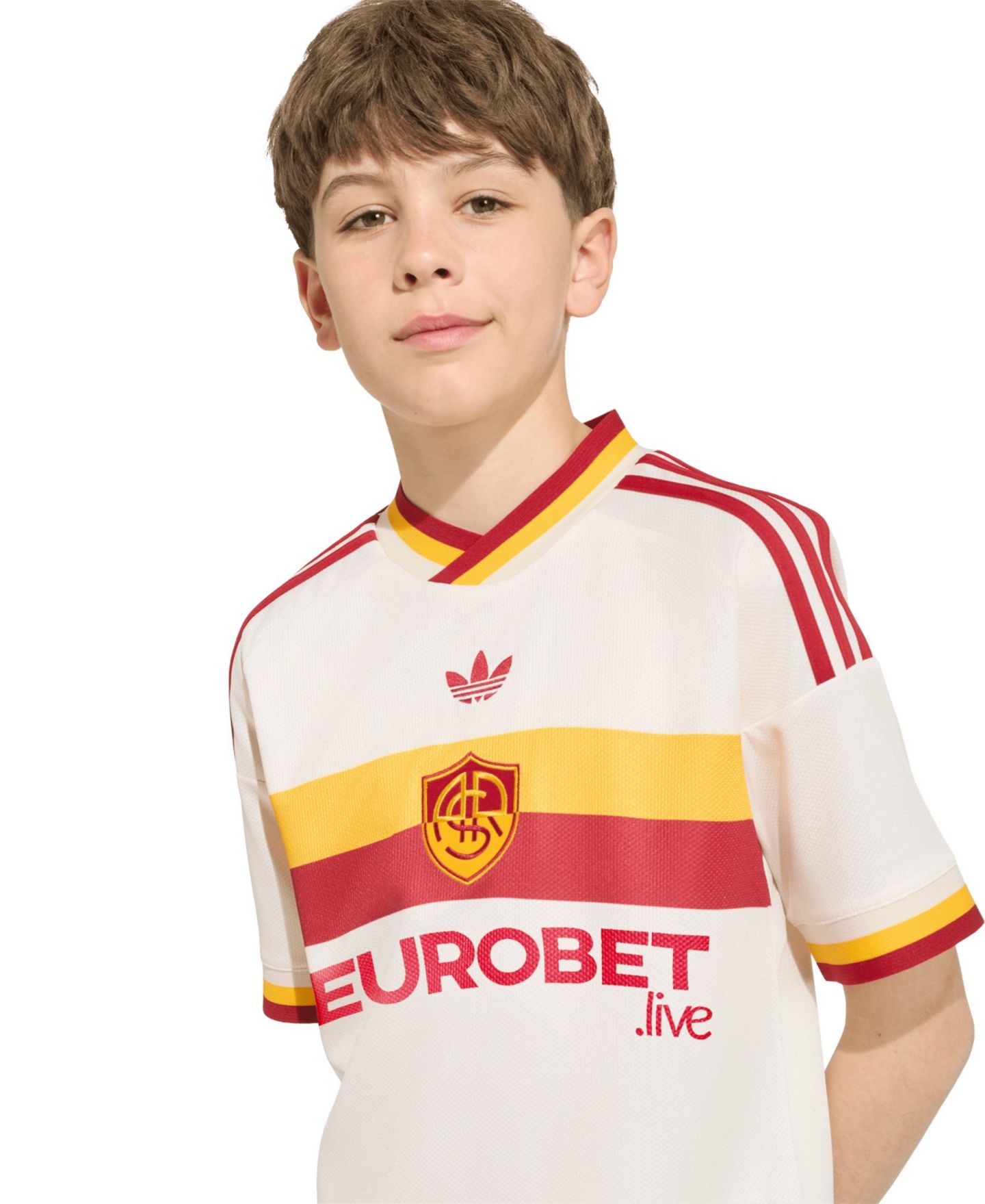 Детское джерси adidas AS Roma 2026/27 Away Replica — фото 4
