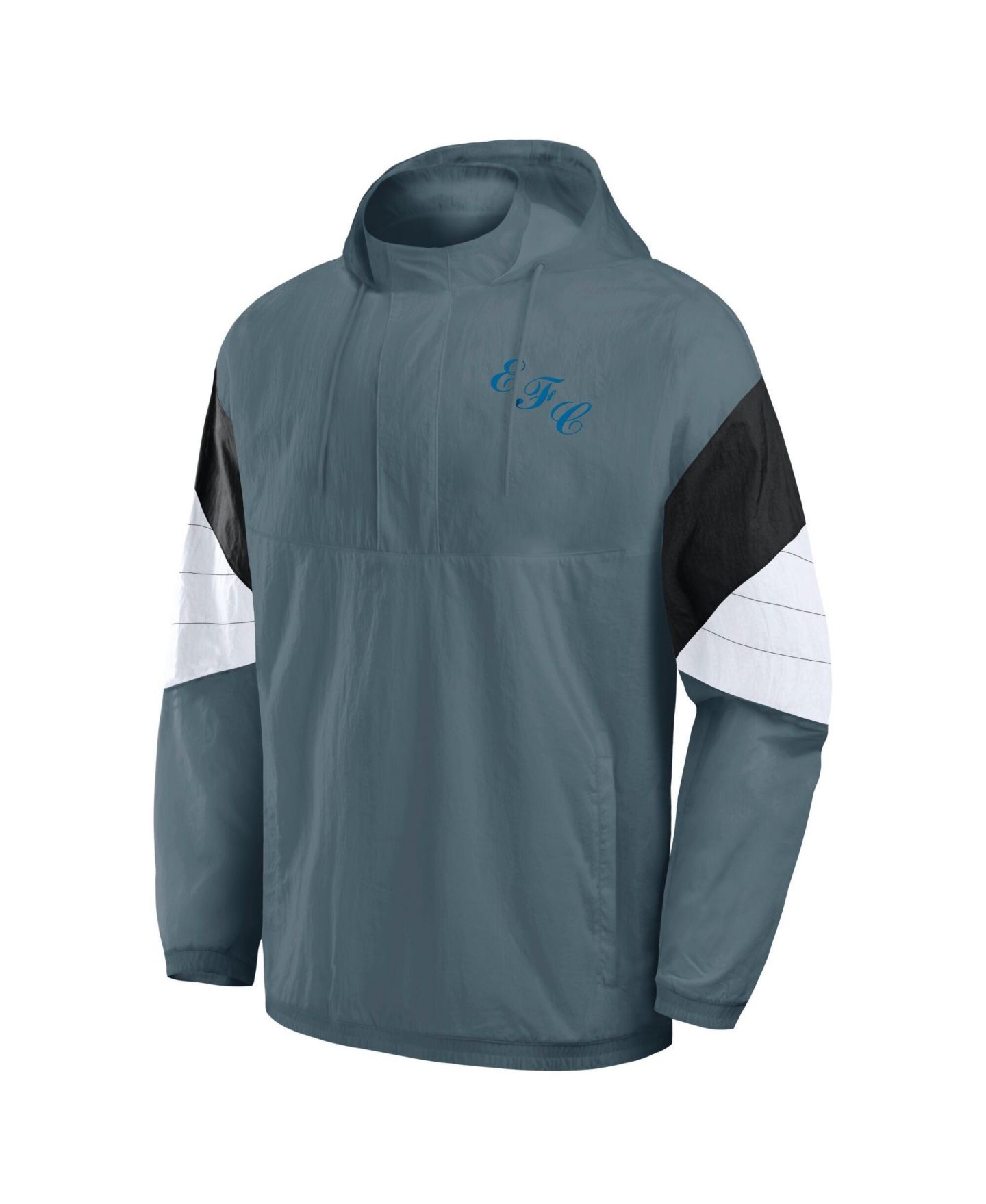 Мужская куртка Fanatics Everton FC Hooded Quarter-Zip Track — фото 3