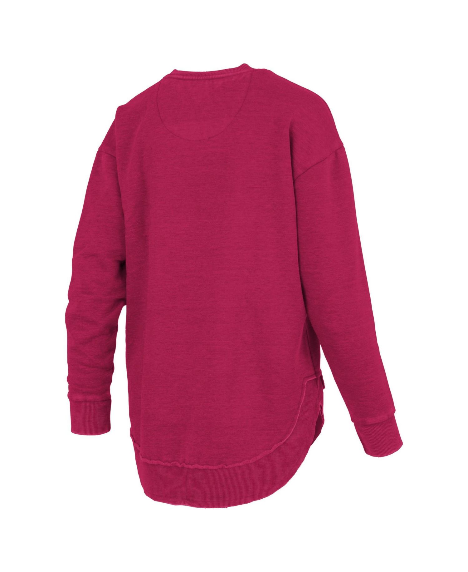 Women's Indiana Hoosiers Blitz Fleece-Lined Crewneck Sweatshirt