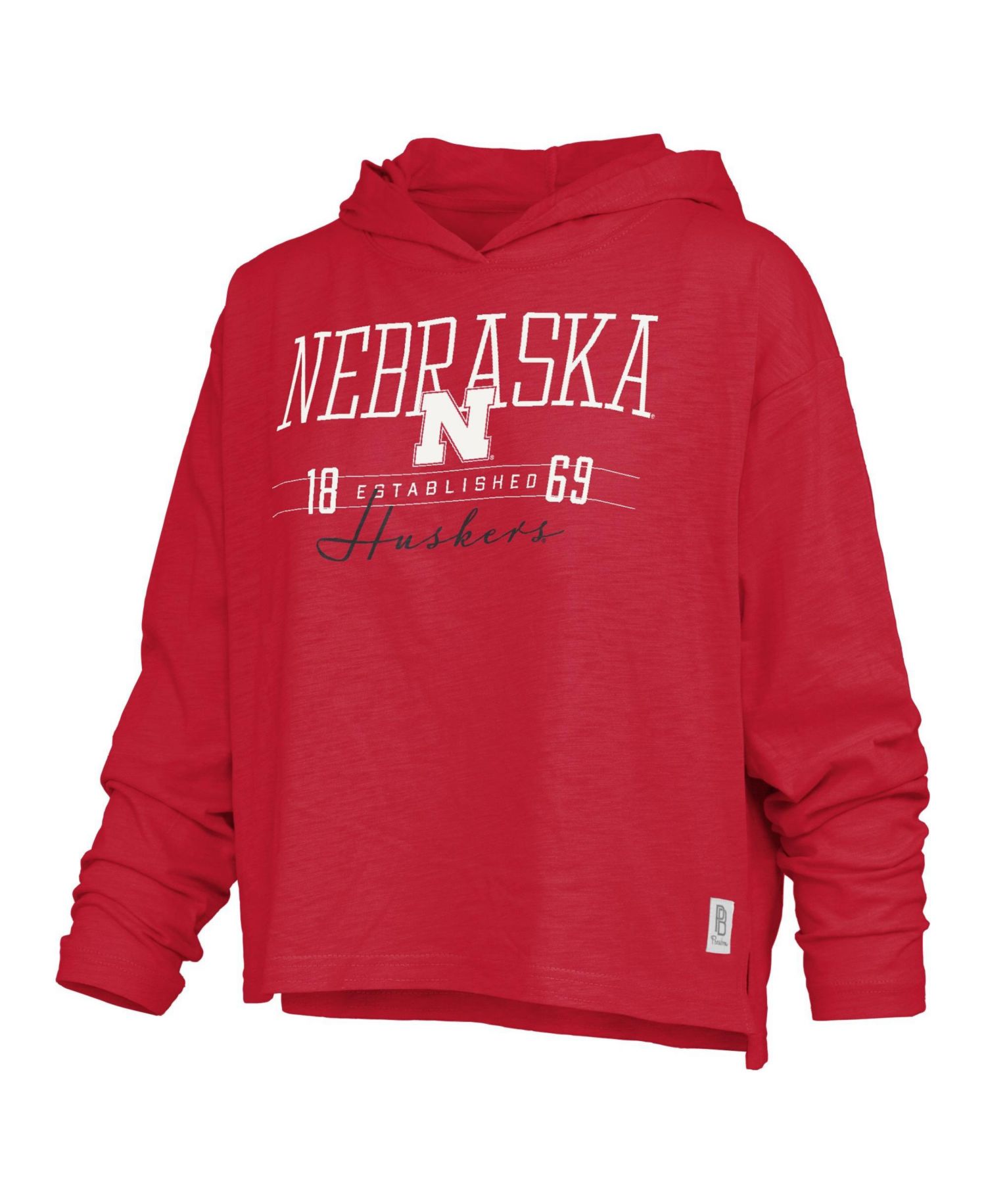 Women's Castillo Hooded Slub Oversized Long-Sleeve T-Shirt