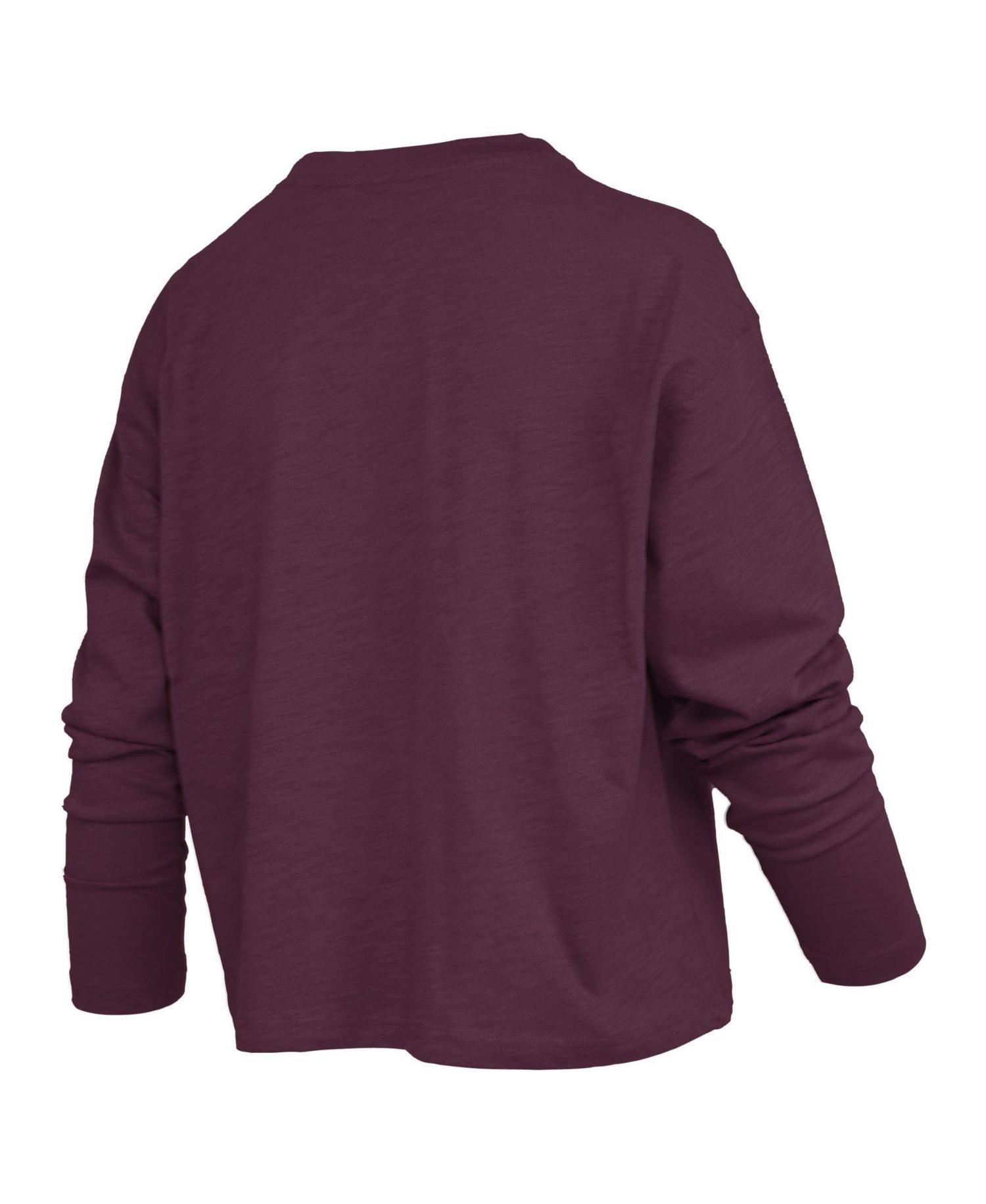 Women's Texas A&M Aggies Motley Boxy Long-Sleeve Burnout T-Shirt