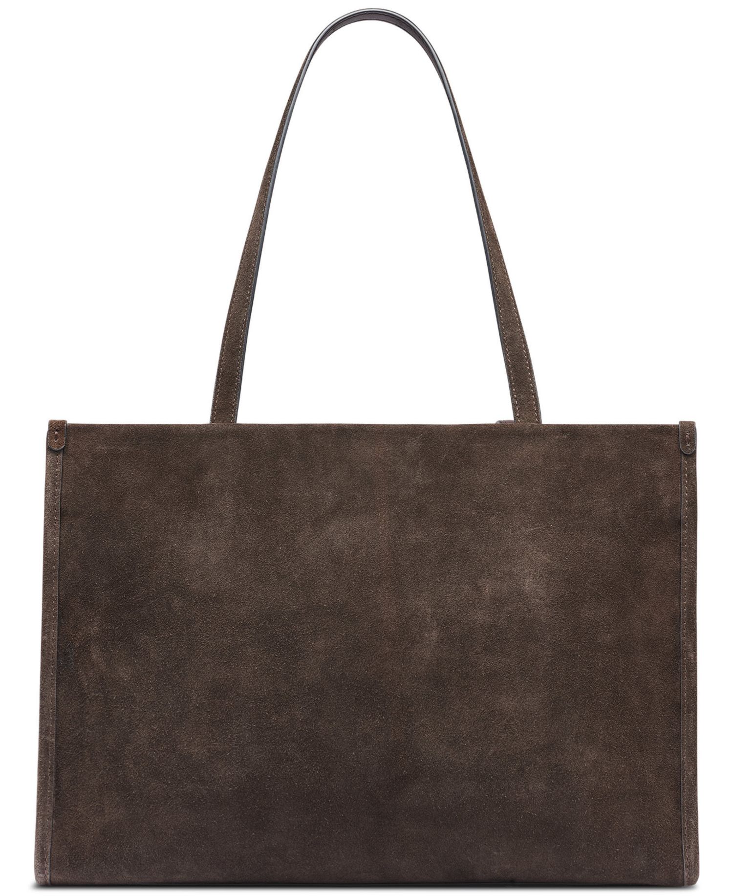 Jade Suede Laptop Large Tote Handbag