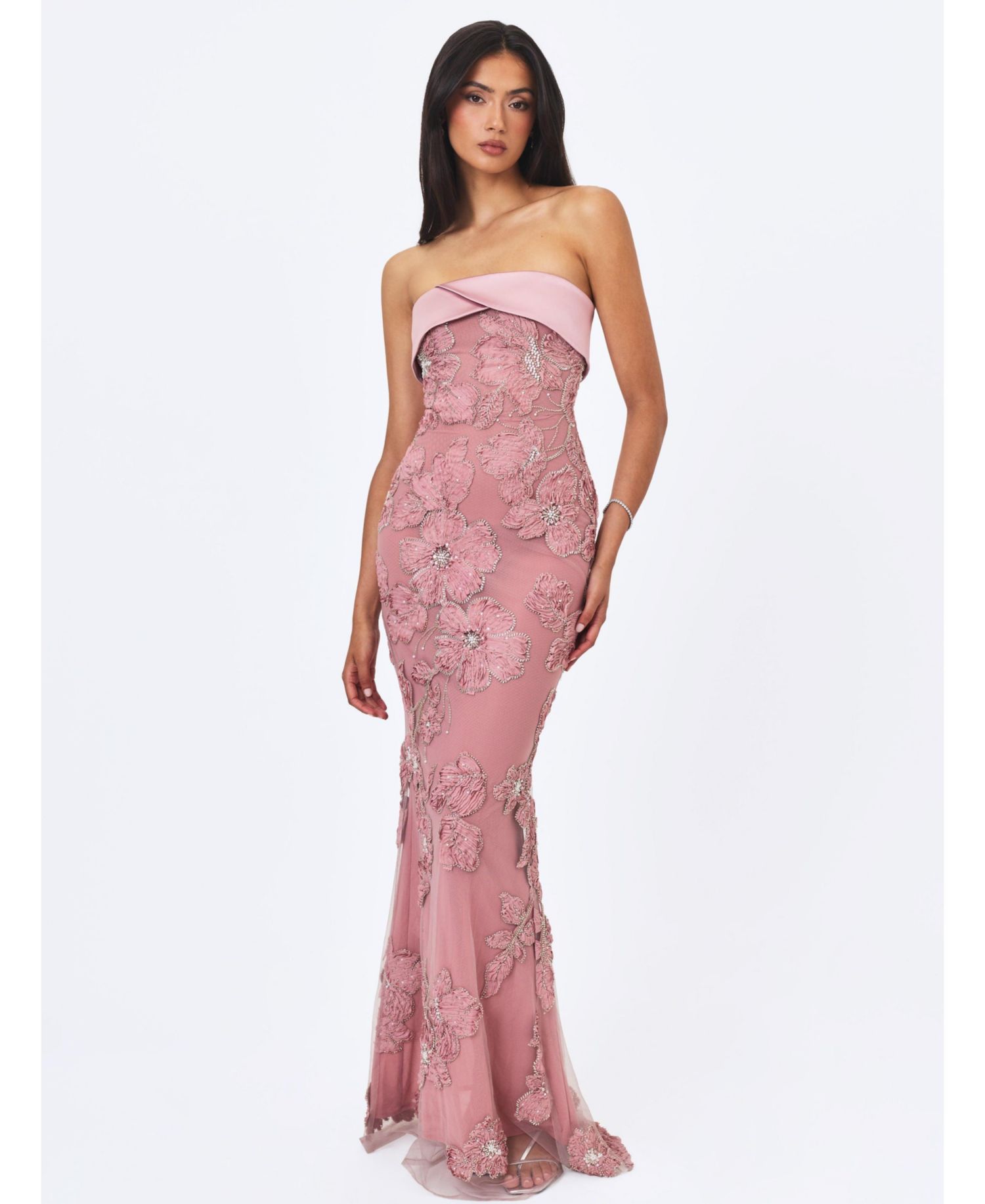 Women's Raphaela Corset Strapless Mermaid Dress