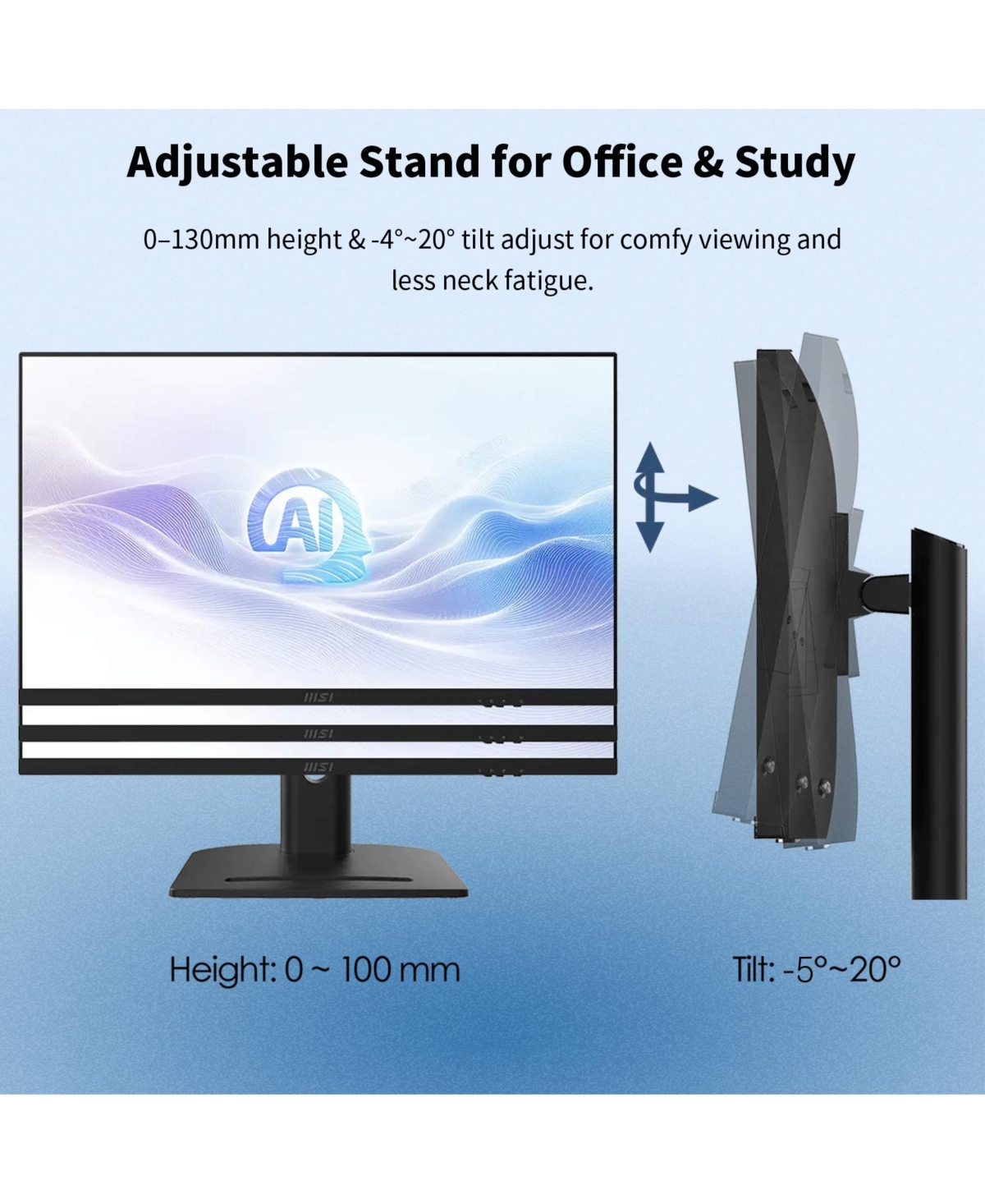 Msi Modern AM273QP Ai 1UM 27" All-in-One Intel Core Ultra 5, Windows 11 Pro