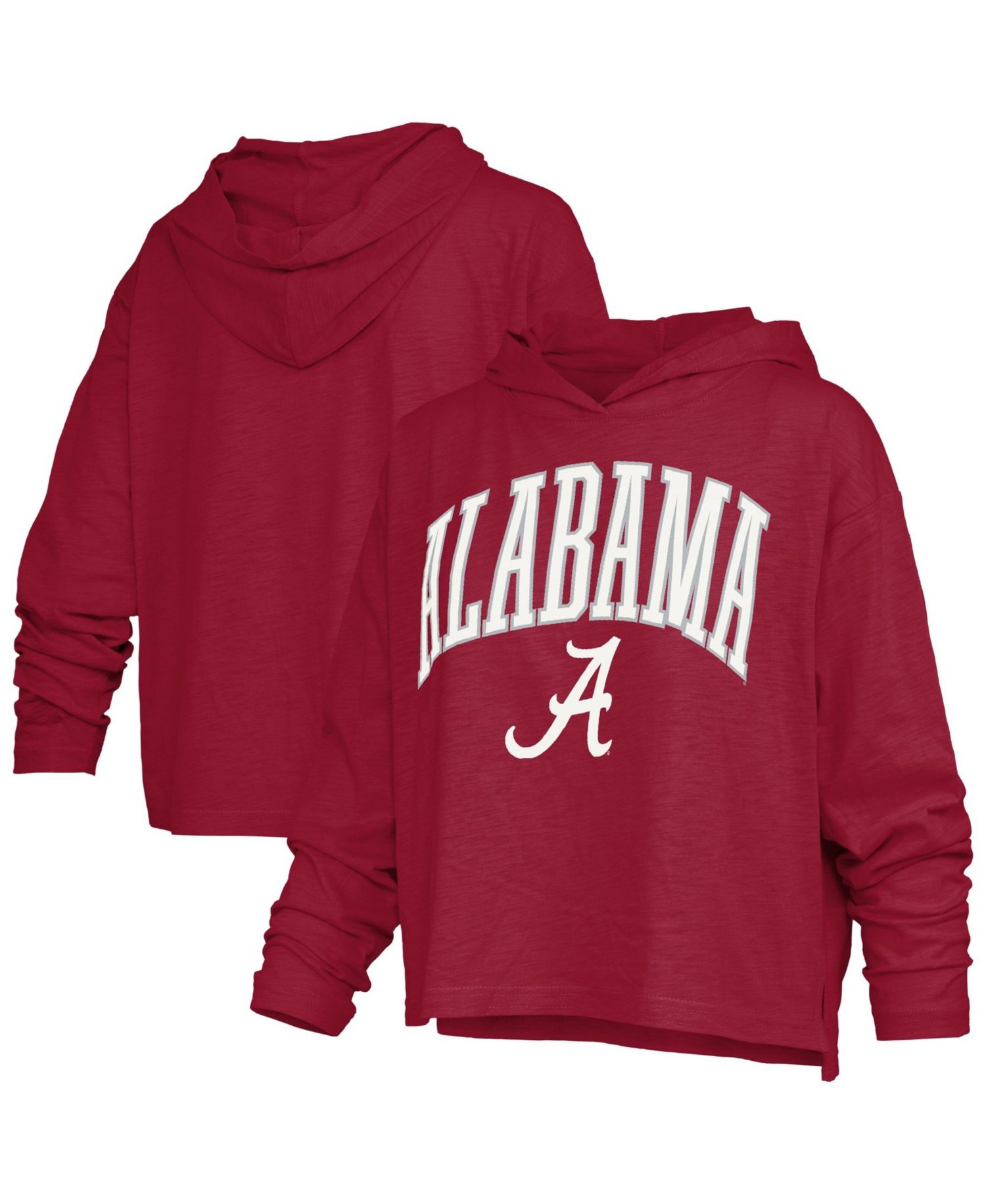 Women's Alabama Crimson Tide Nelson Long-Sleeve Hooded T-Shirt