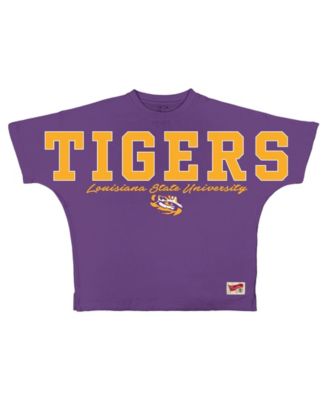 Women's LSU Tigers Flannigan Oversized Graphic T-Shirt