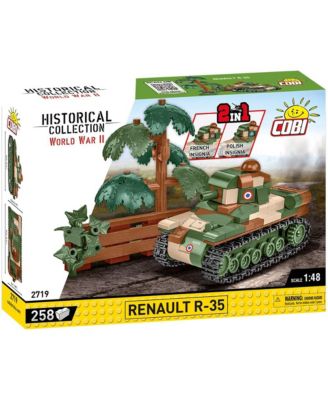 Historical Collection World War II Renault R-35 Light Tank, 93 pieces