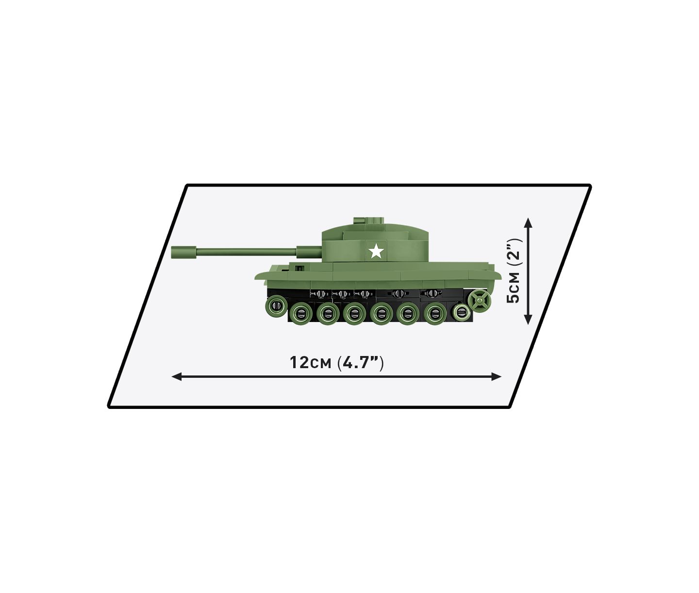 Конструктор Cobi Armed Forces «Паттон M48» из 127 деталей, от 6 лет — фото 3