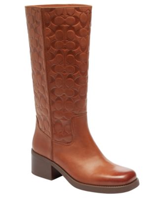 Women's Boot In Signature Leather Pull-On Tall Boots