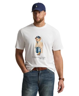 Men's Big & Tall Polo Bear Graphic Regular-Fit T-Shirt