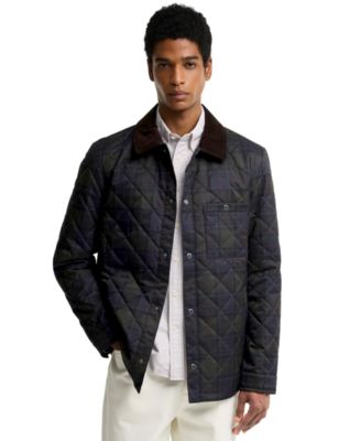 Men's Quilted Tartan Jacket