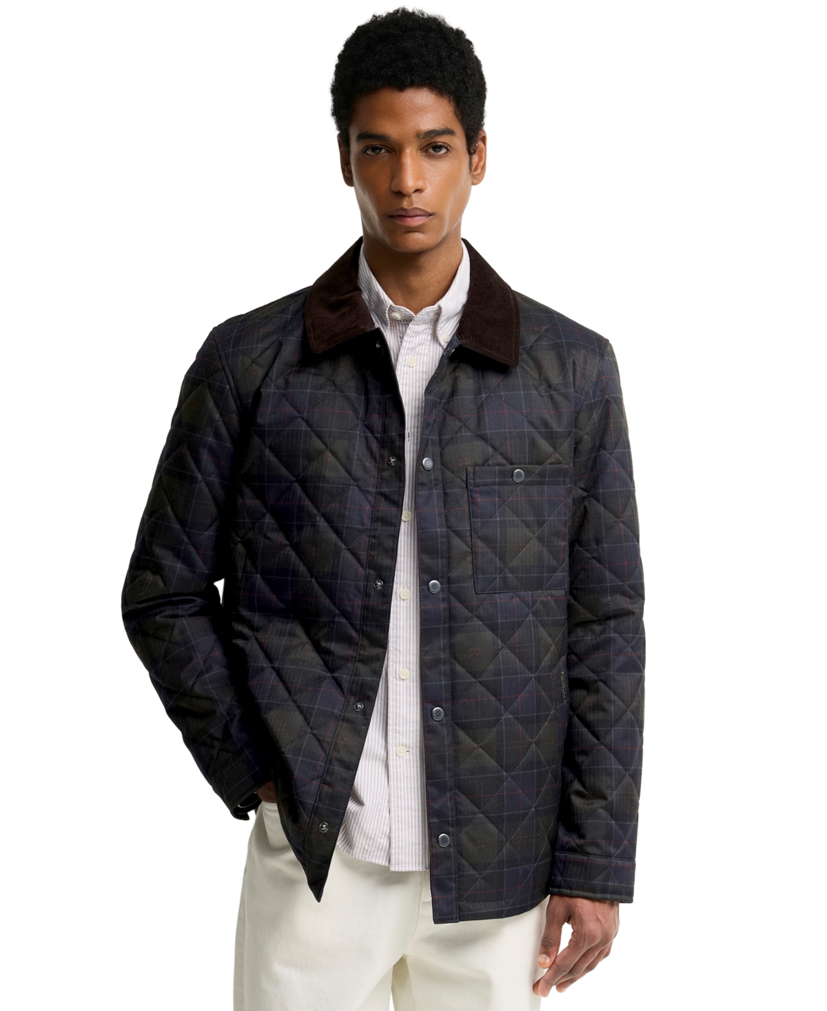 Barbour Men's Quilted Tartan Jacket