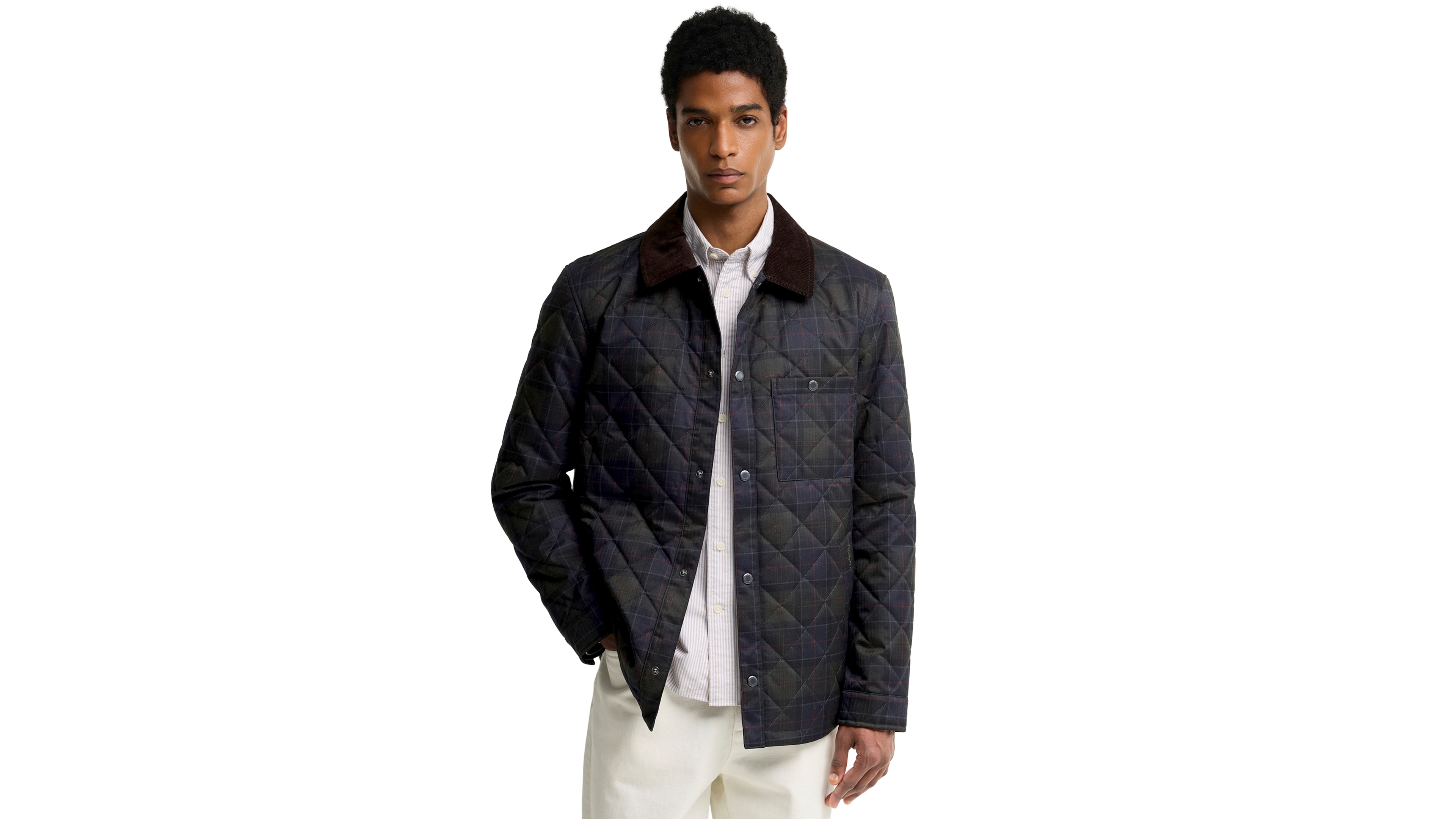 Barbour Men's Quilted Tartan Jacket