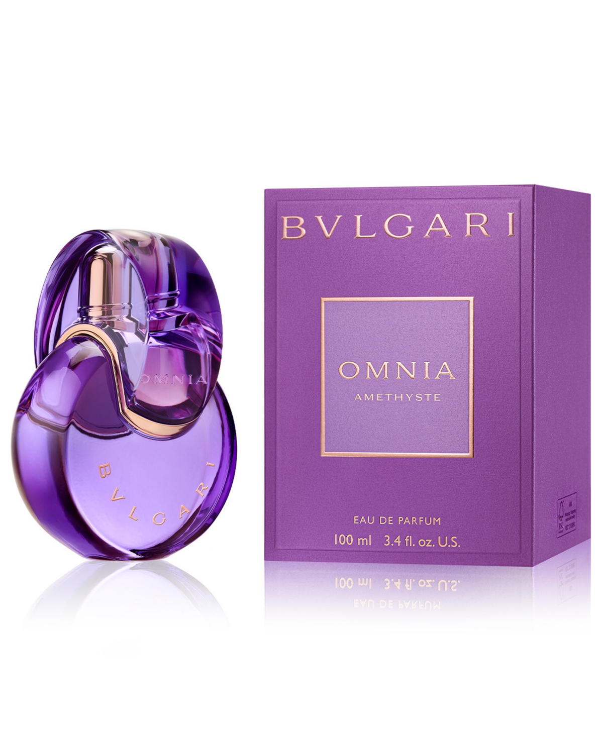 Bvlgari Omnia Amethyste Eau de Parfum Spray, 3.4 oz.