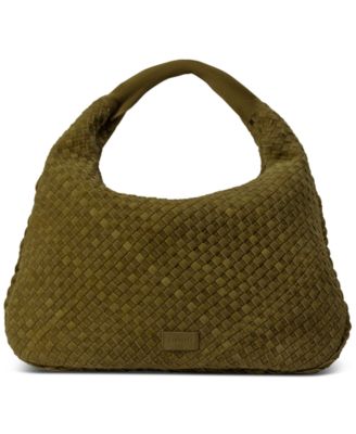 San Angelo Suede Hobo Handbag