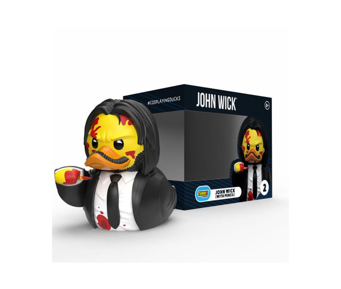 Детская фигурка TUBBZ John Wick with Pencil Boxed Edition 4.3" Action Figure, Ages 5+ — фото 1