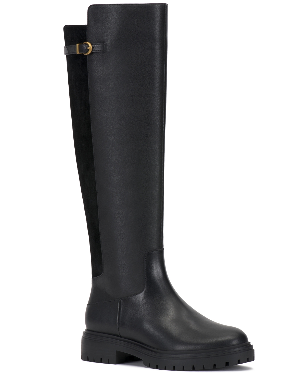 Vince Camuto Women's Bertala Lug Sole Riding Boots