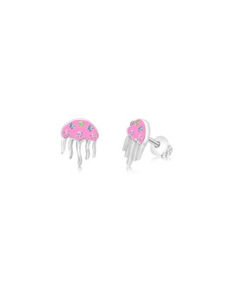 Girls' Jellyfish Hypoallergenic Screwback Studs