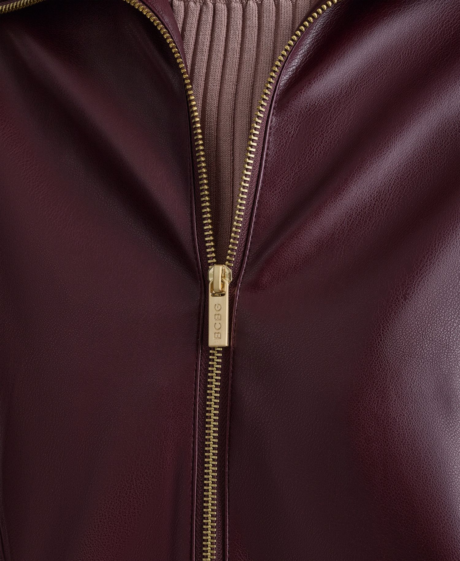Women's Moto Faux Leather Jacket