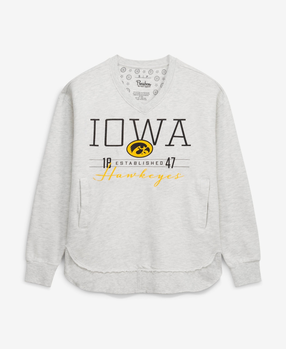 Pressbox Women's Marcus East Hall Poncho V-Neck Sweatshirt