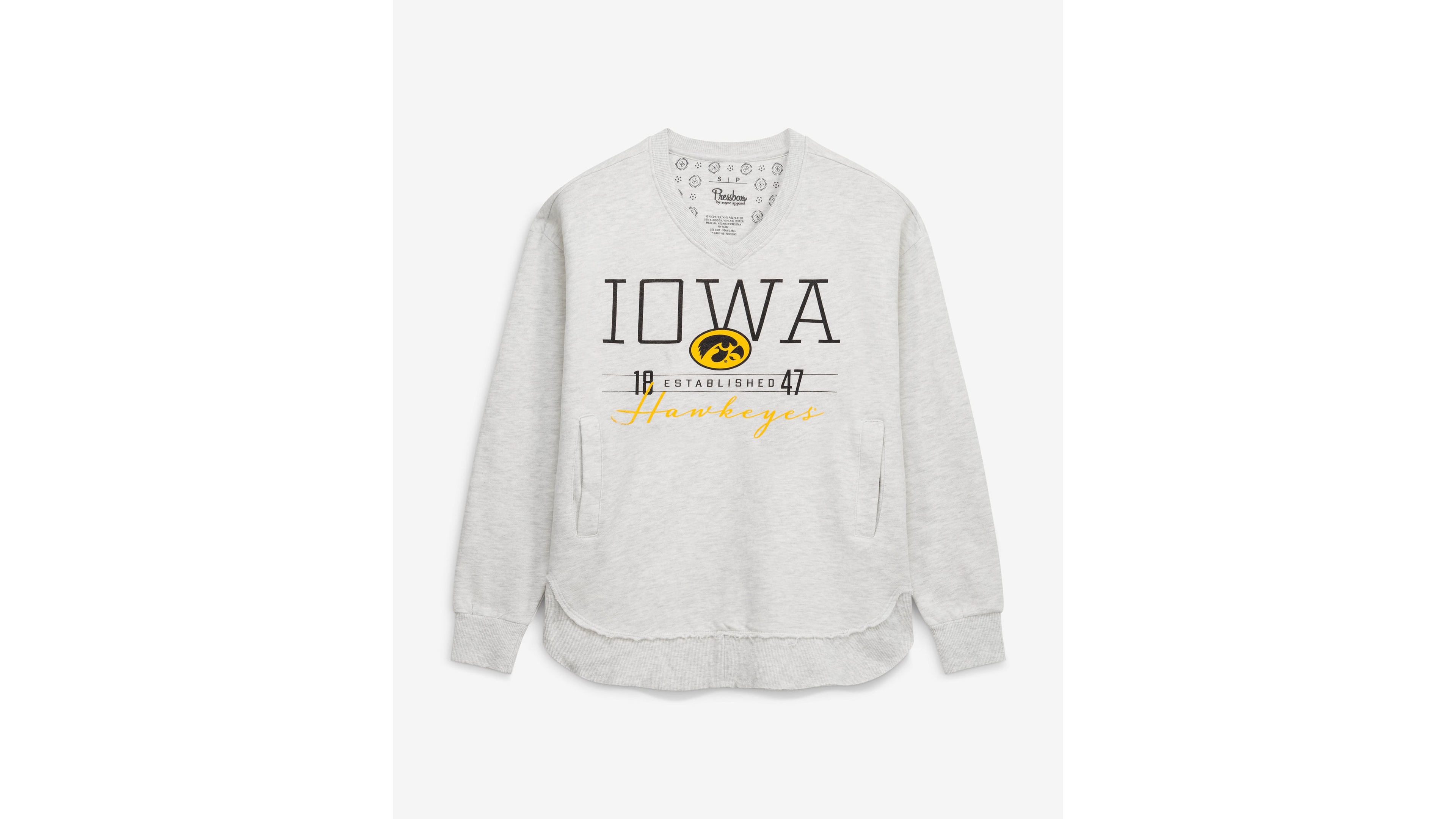 Pressbox Women's Marcus East Hall Poncho V-Neck Sweatshirt