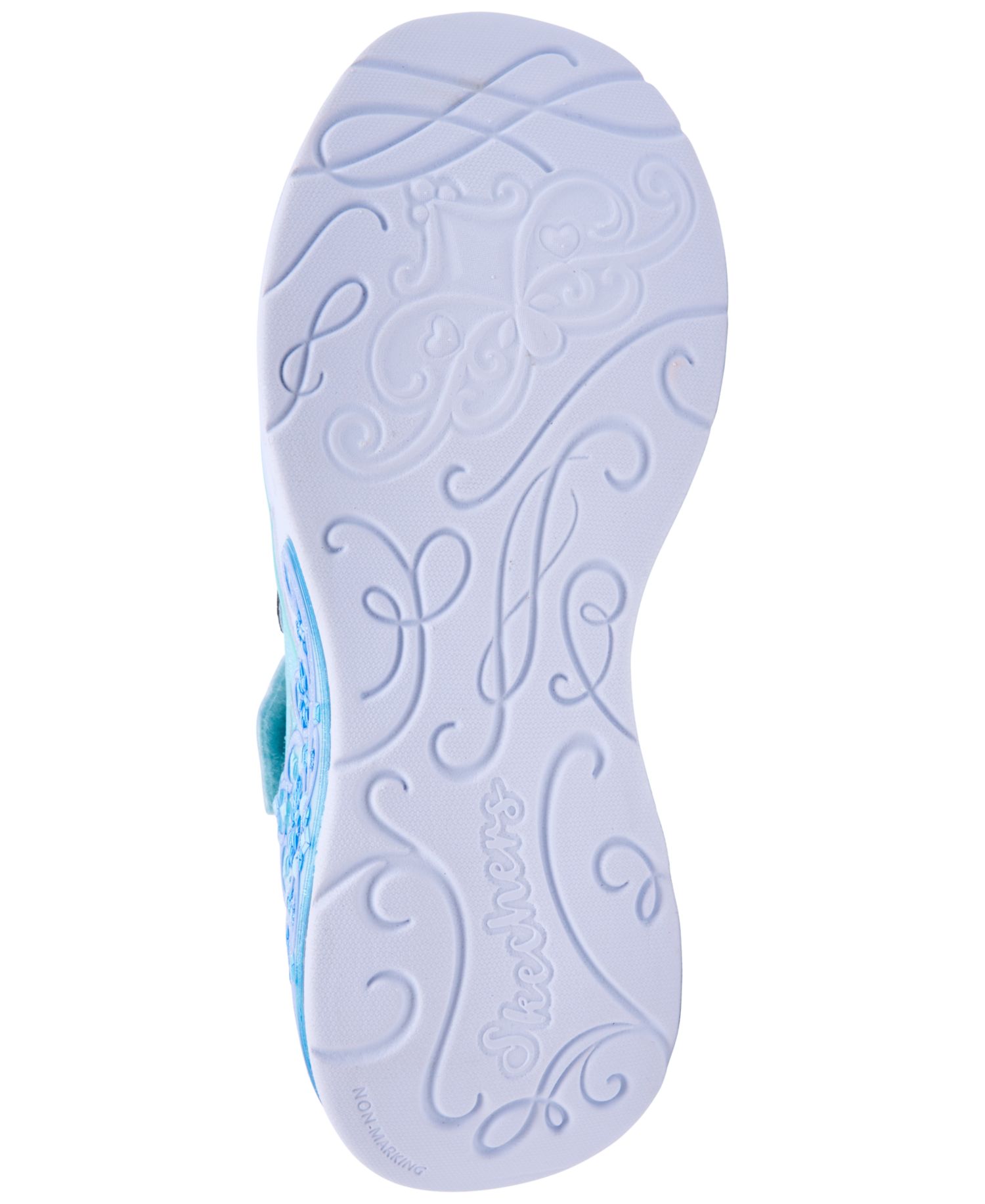 Little Girls' S Lights: Princess Steps Fastening Strap Light-Up Lifestyle Sneakers from Finish Line