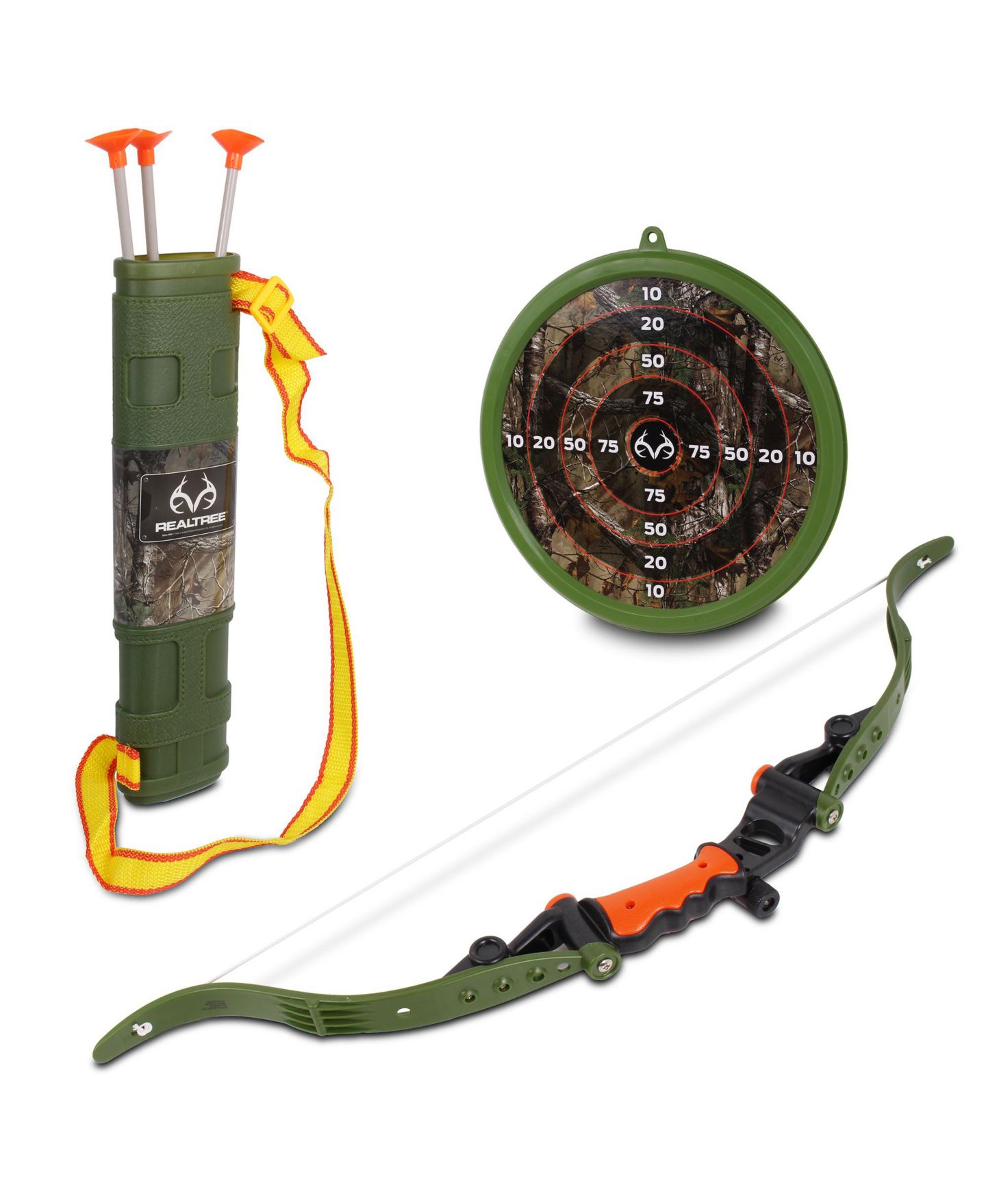 Детские игрушки Realtree 25" Archery Set with LED-Lighted Scope and 50-Foot Range, Ages 8+ — фото 7