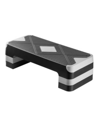 28-Inch Height Adjustable Aerobic Exercise Step Platform