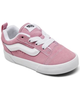 Toddler Girls' Knu Sokol Low-Top Puffy Tongue and Ankle Collar Sneakers from Finish Line