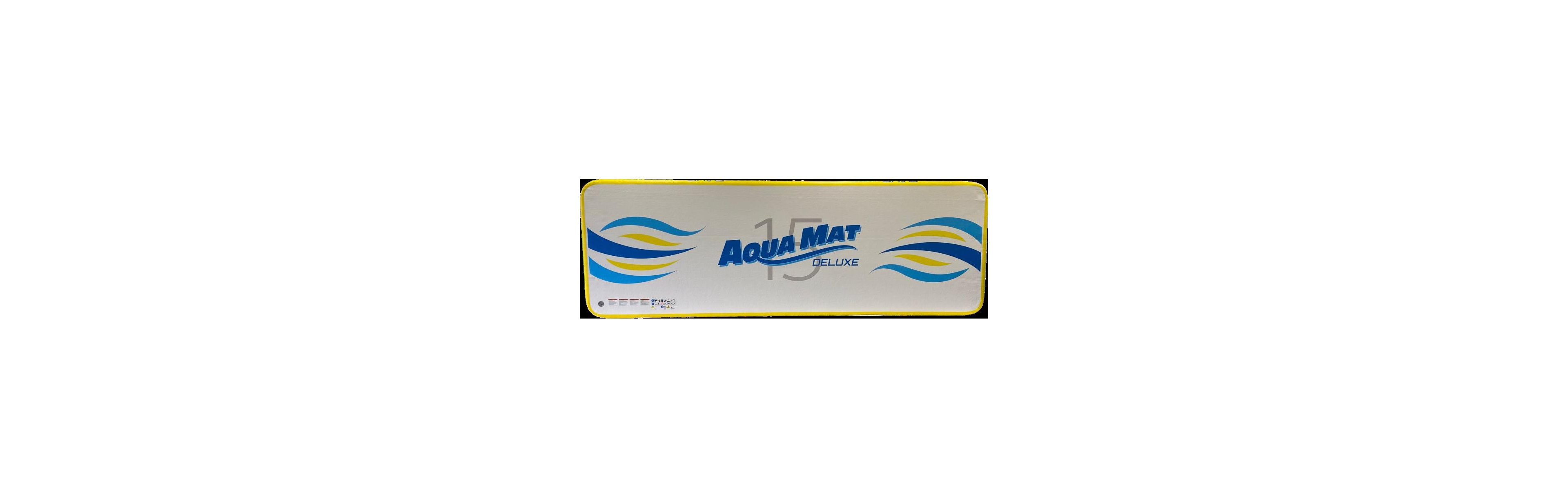Rave Sports Aqua Mat Deluxe 15 Inflatable Floating Water Mat
