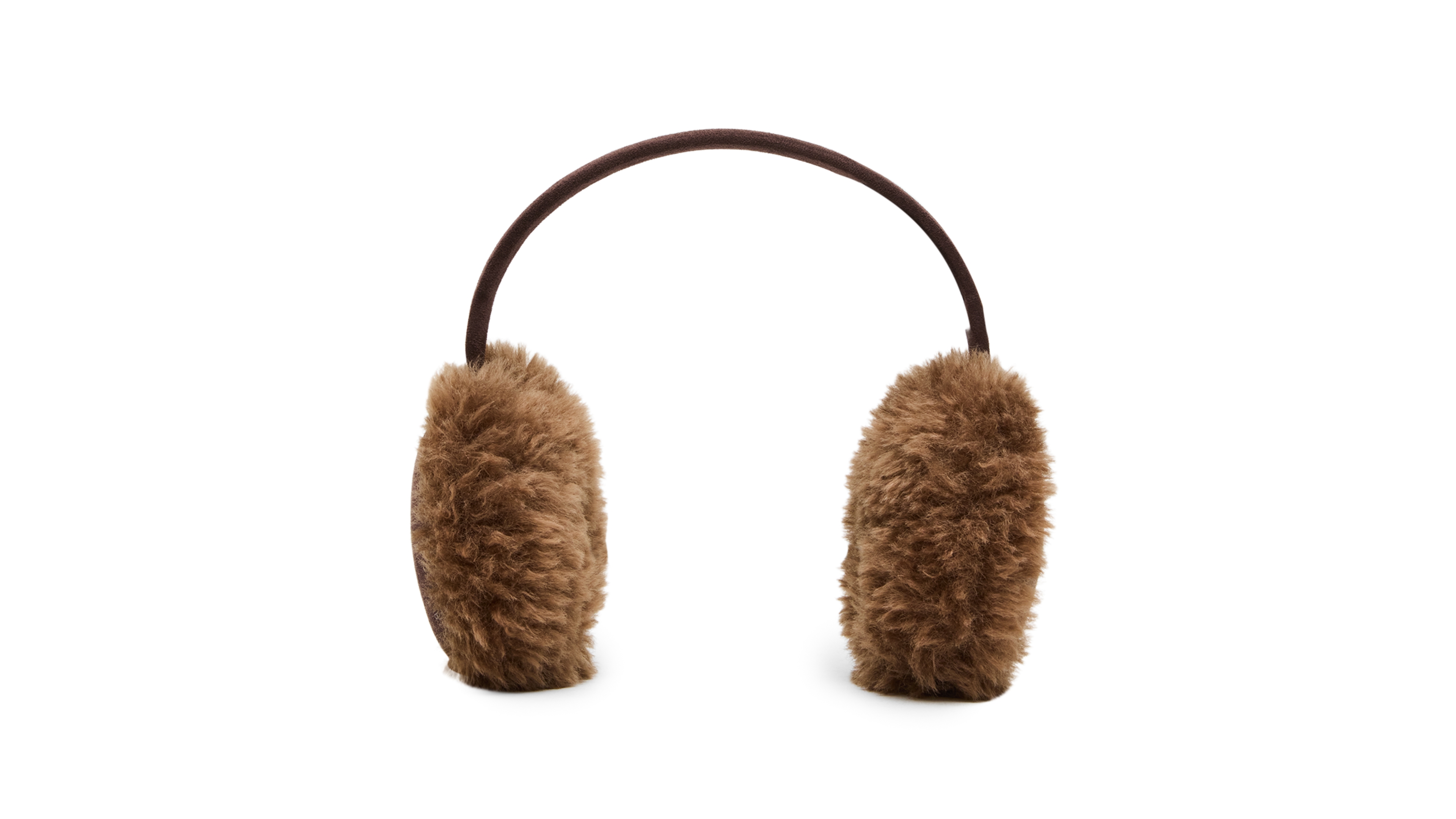 Steve Madden Faux Sherpa & Suede Earmuffs
