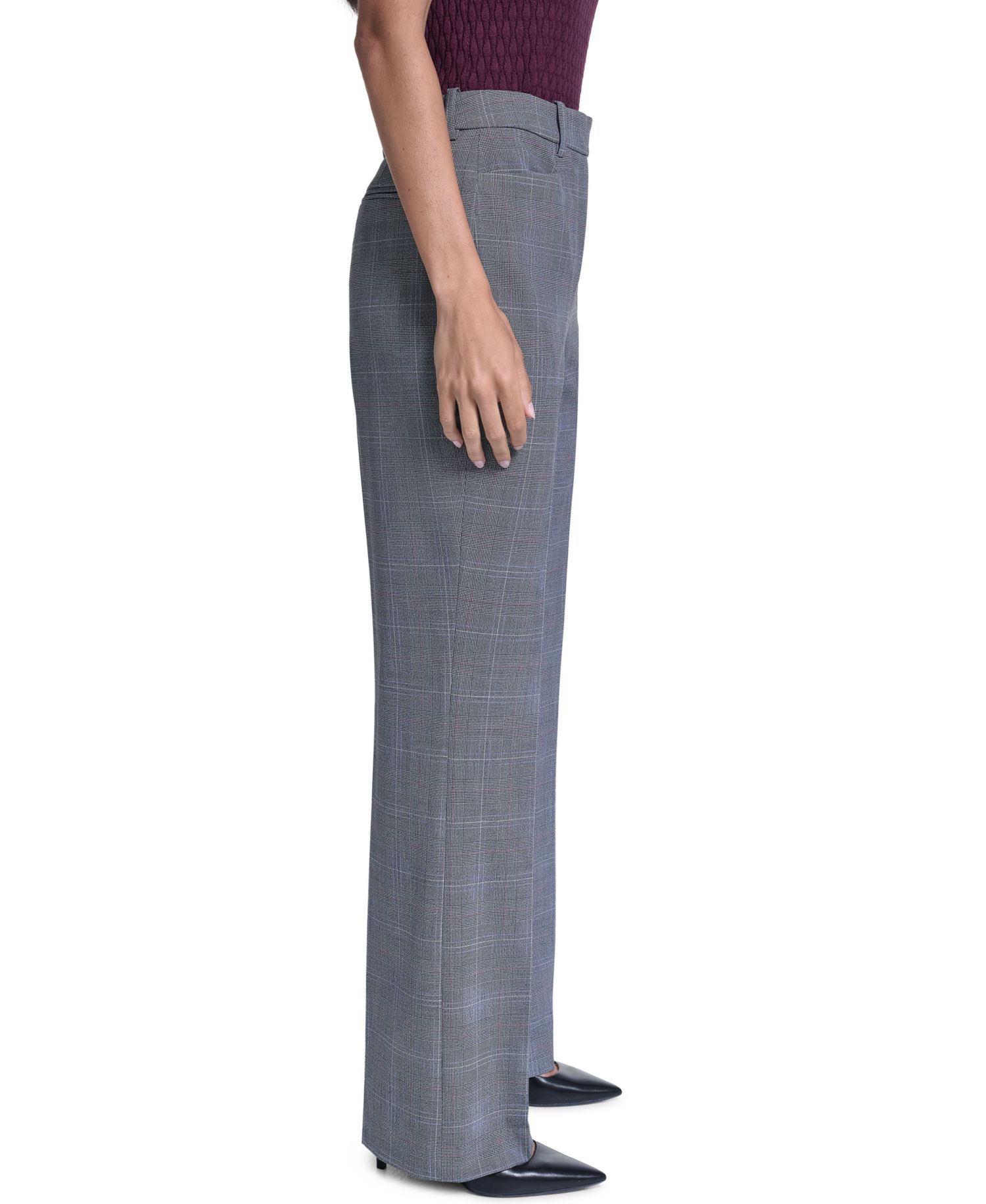 Women's Modern Fit Straight-Leg High-Rise Pants