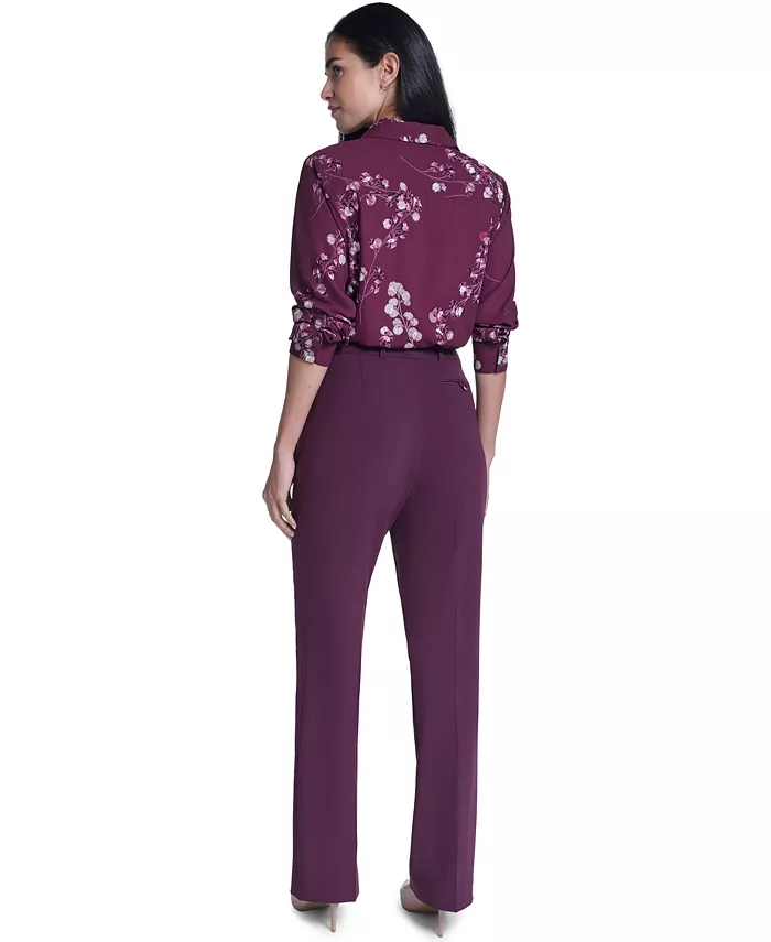 Women's Modern Fit High-Rise Straight Pants - thumbnail 5
