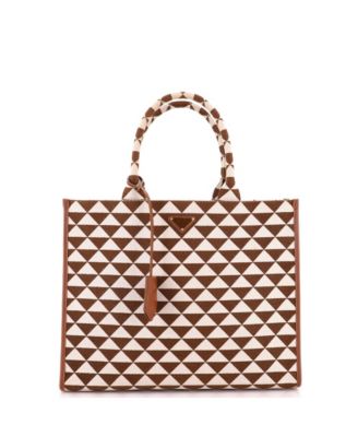 Large Symbole Shopper Tote Jacquard