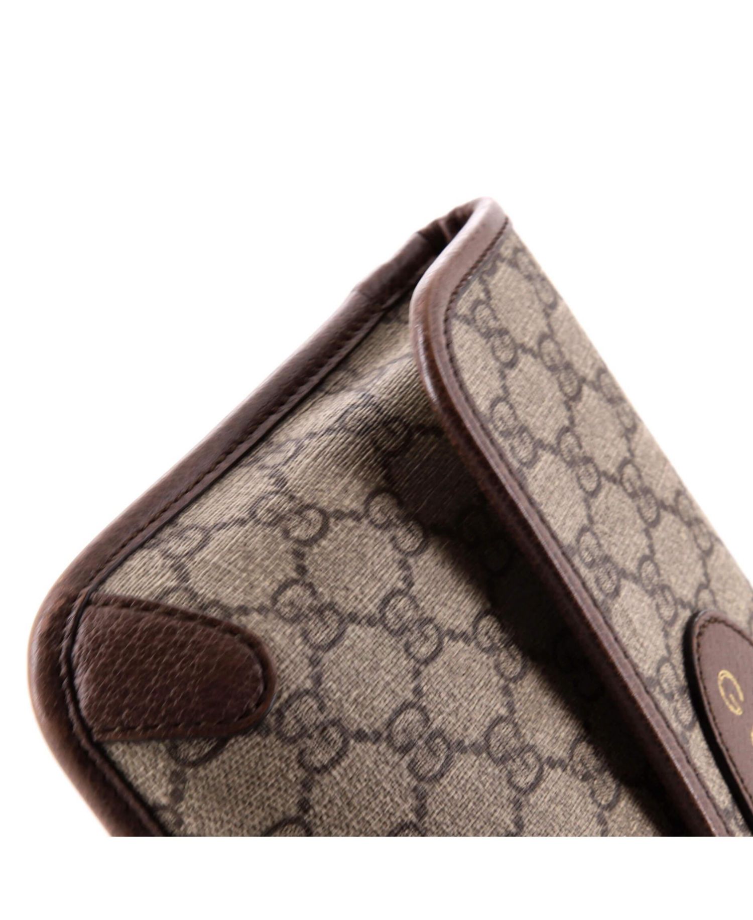 Neo Vintage Flap Belt Bag GG Coated Canvas