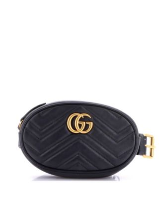 GG Marmont Belt Bag Matelasse Leather