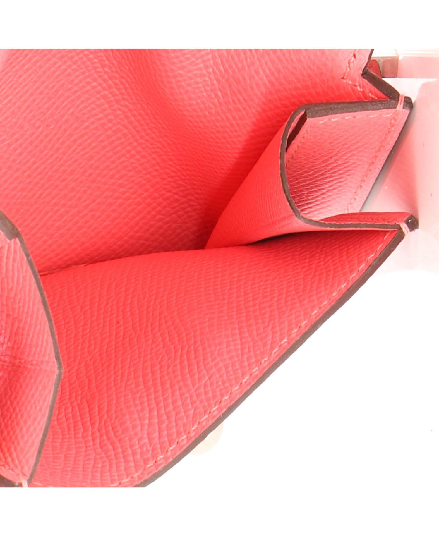 Pre-Owned Hermes Kelly Pocket Compact Wallet Epsom