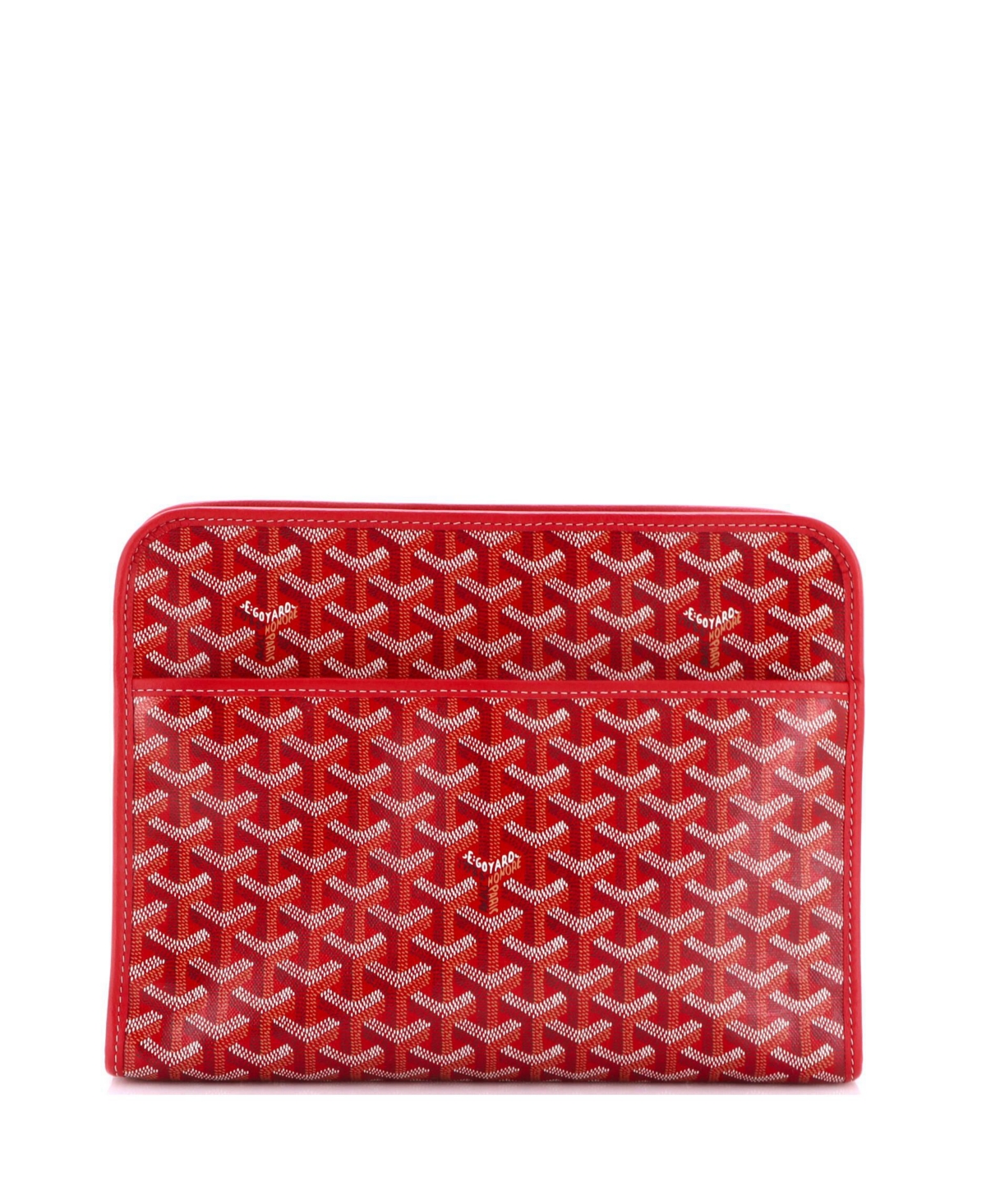 Pre-Owned Goyard Mm Jouvence Toiletry Pouch Coated Canvas