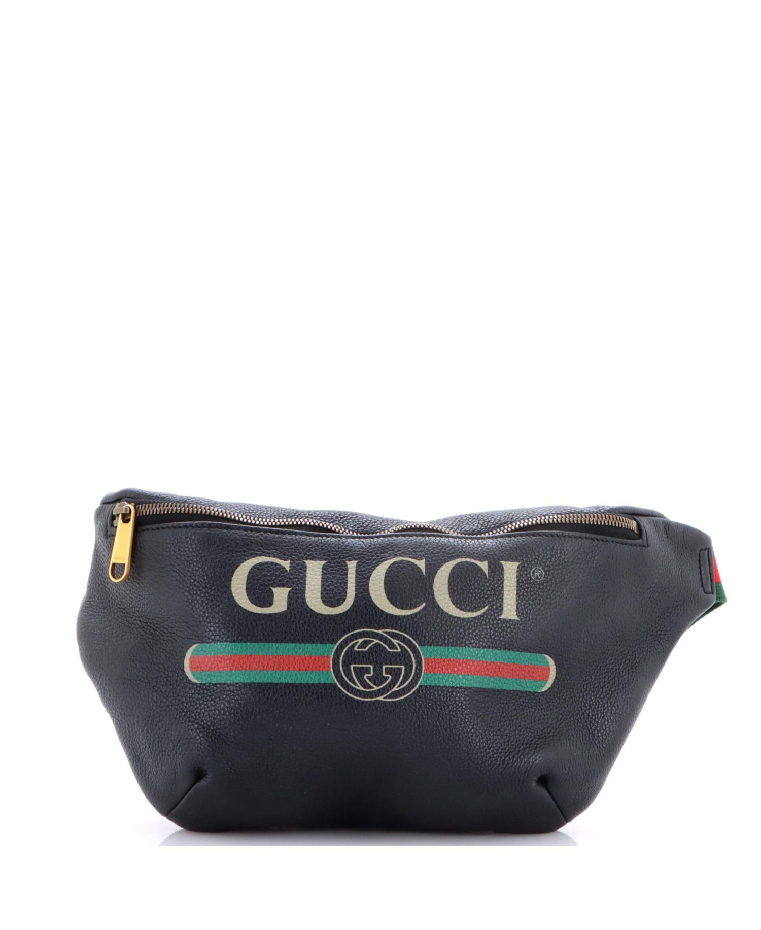 Medium Logo Belt Bag Printed Leather
