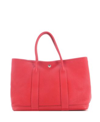 Pre-Owned Hermes 36 Garden Party Tote Leather