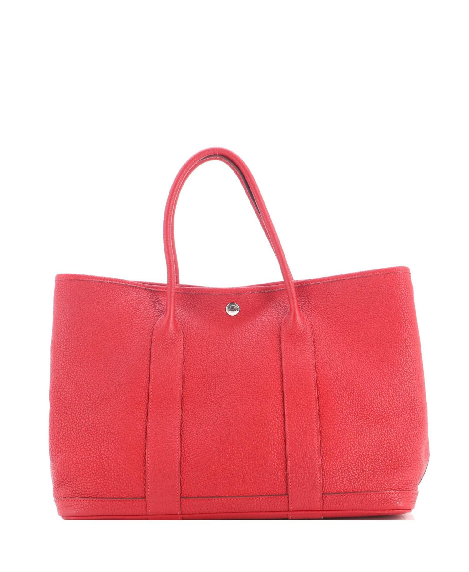 Pre-Owned Hermes 36 Garden Party Tote Leather