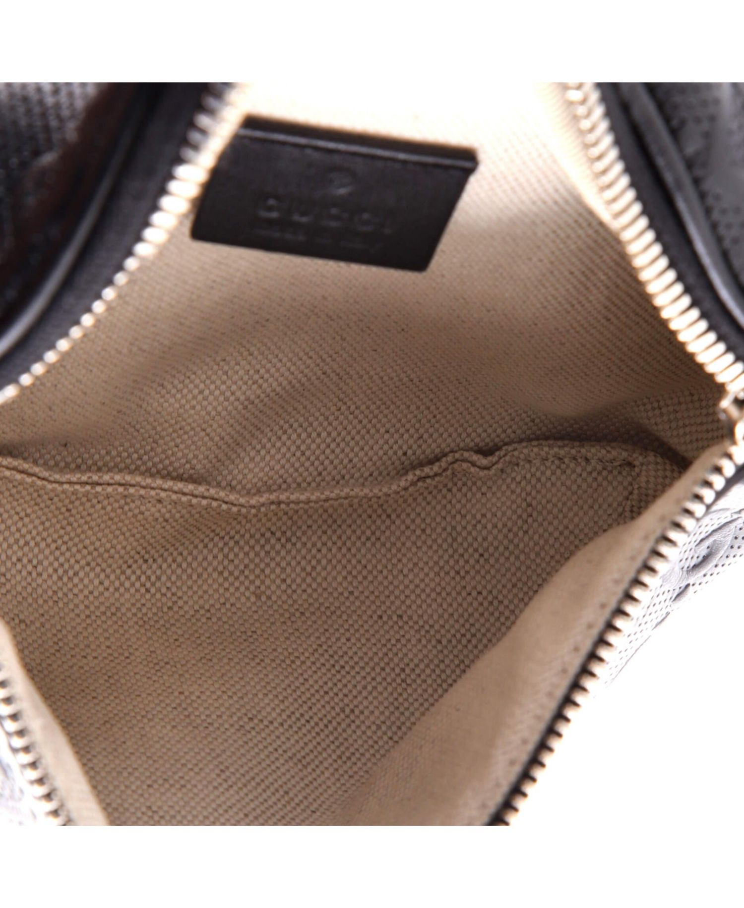 Small Belt Bag GG Embossed Perforated Leather