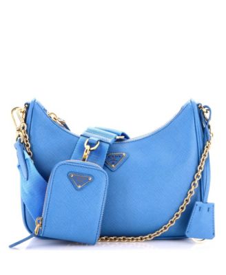 Small Re-Edition 2005 Shoulder Bag Saffiano Leather