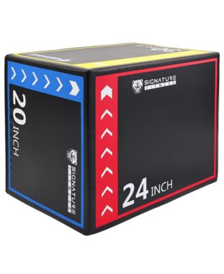 BalanceFrom 3-in-1 Plyometric Jump Box, Non-Slip Adjustable Workout Equipment