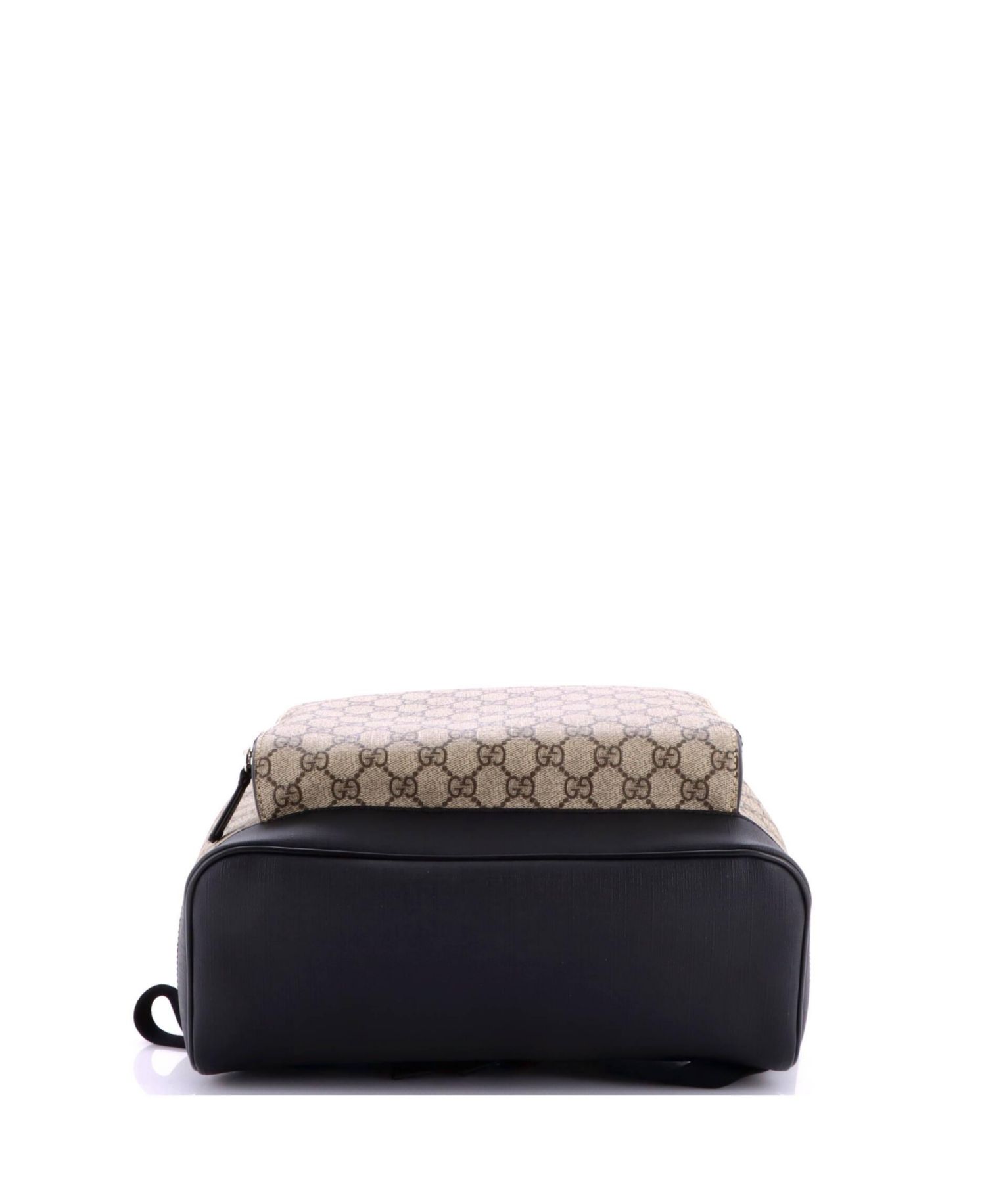 Medium Zip Pocket Backpack GG Coated Canvas