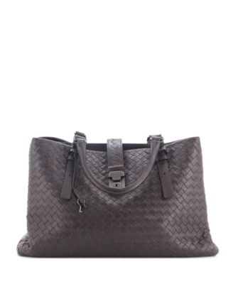 Medium Roma Bag Intrecciato Nappa