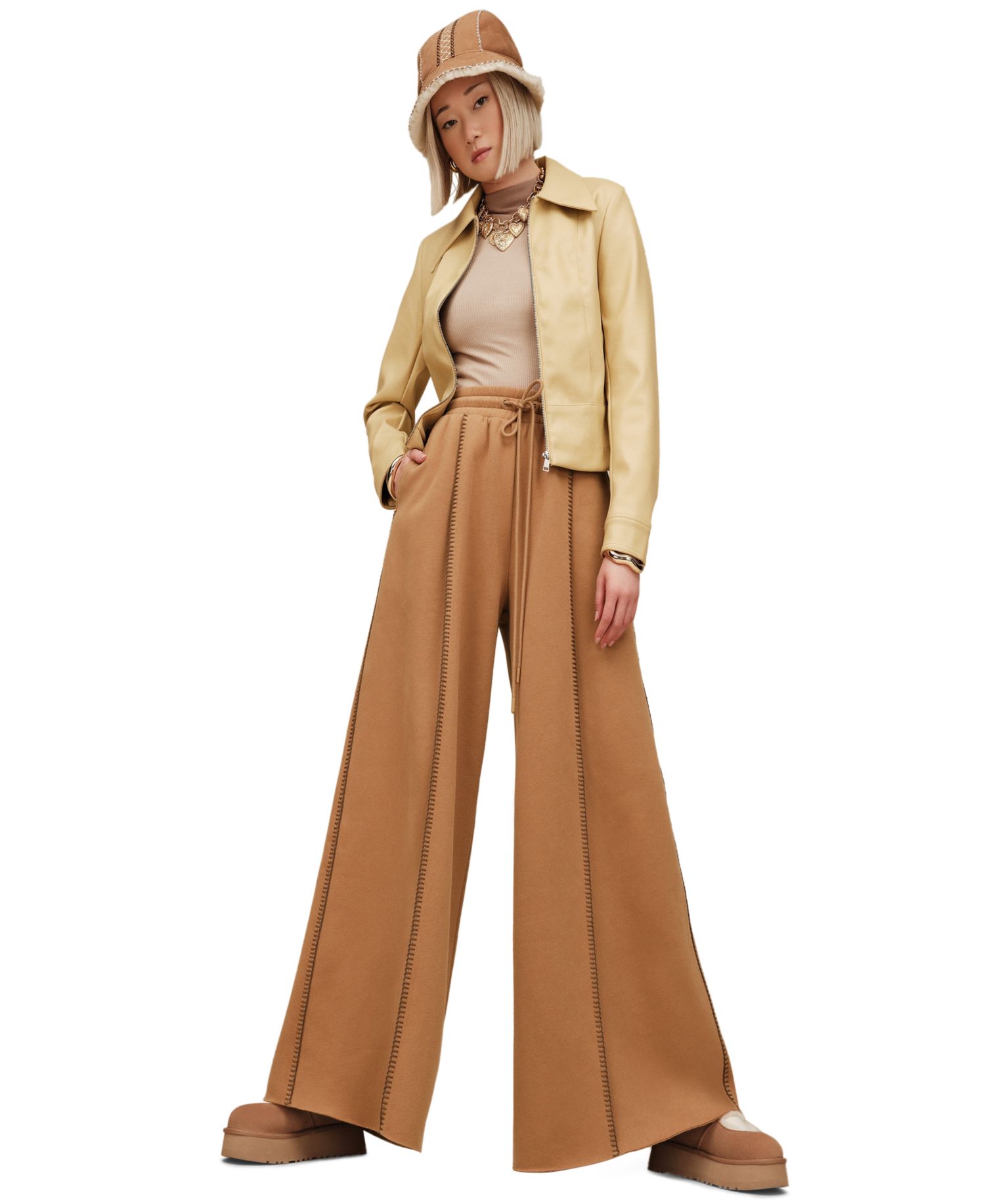 UGG Women's Classic Extra Wide-Leg Pants