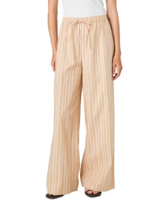 Women's Striped Drawstring Pants
